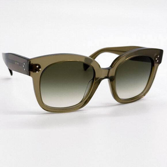 NEW CELINE SUNGLASSES, WOMEN GREEN EYEWEAR CELINE CL4002UN 98P main image 5